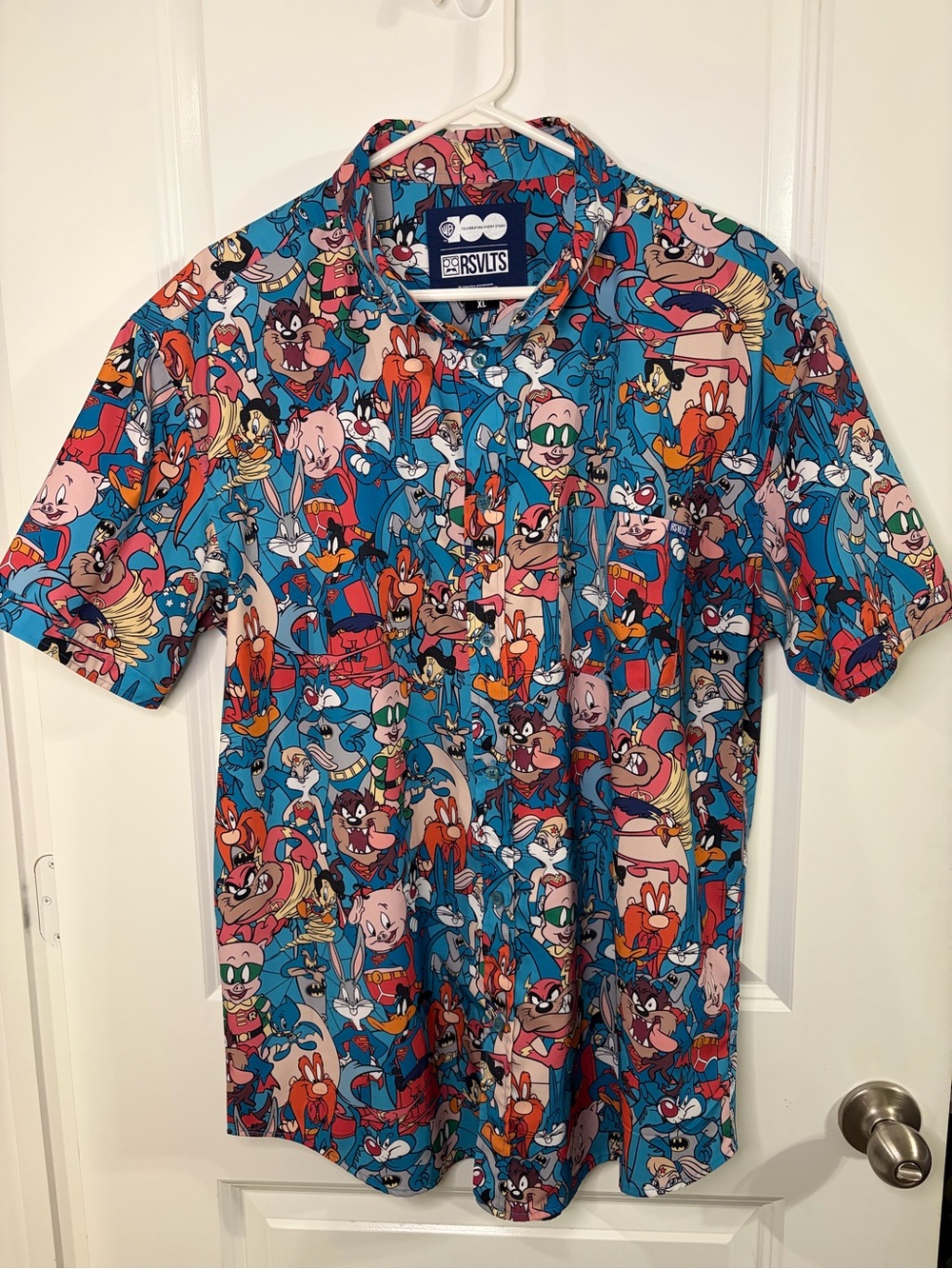 RSVLTS Kunuflex Warner Bros JLA DC Shirt - Looney Tunes Heroes - XL